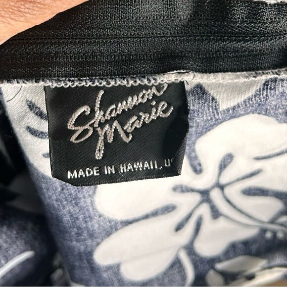 Shannon Marie Hawaiian Floral Wrap Dress - Picture 4 of 5
